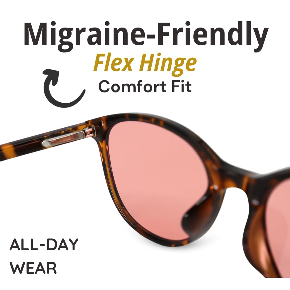 Foto 4 pulgar | Gafas Para Migraña Family Tree Remedies Fl-41 Tortoise Frame - Venta Internacional.