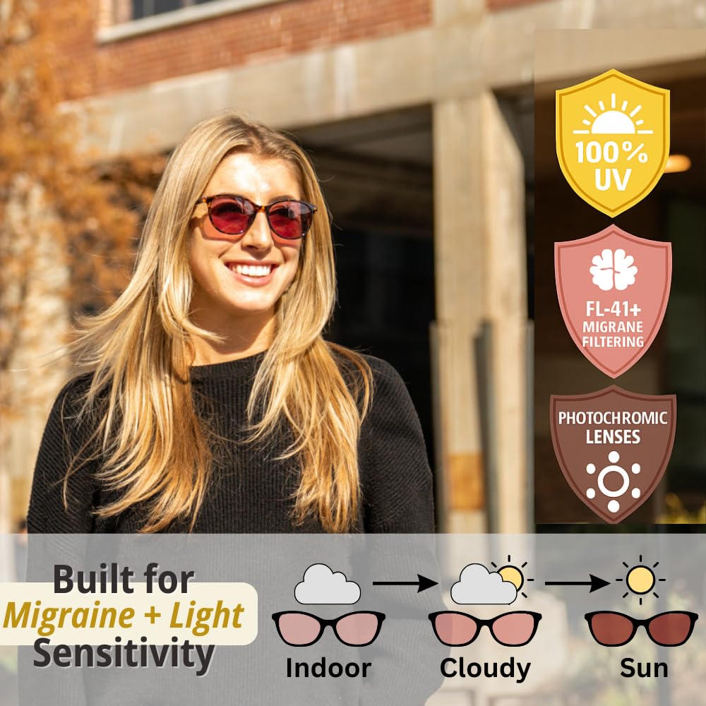 Foto 7 pulgar | Gafas Para Migraña Family Tree Remedies Fl-41 Tortoise Frame - Venta Internacional.