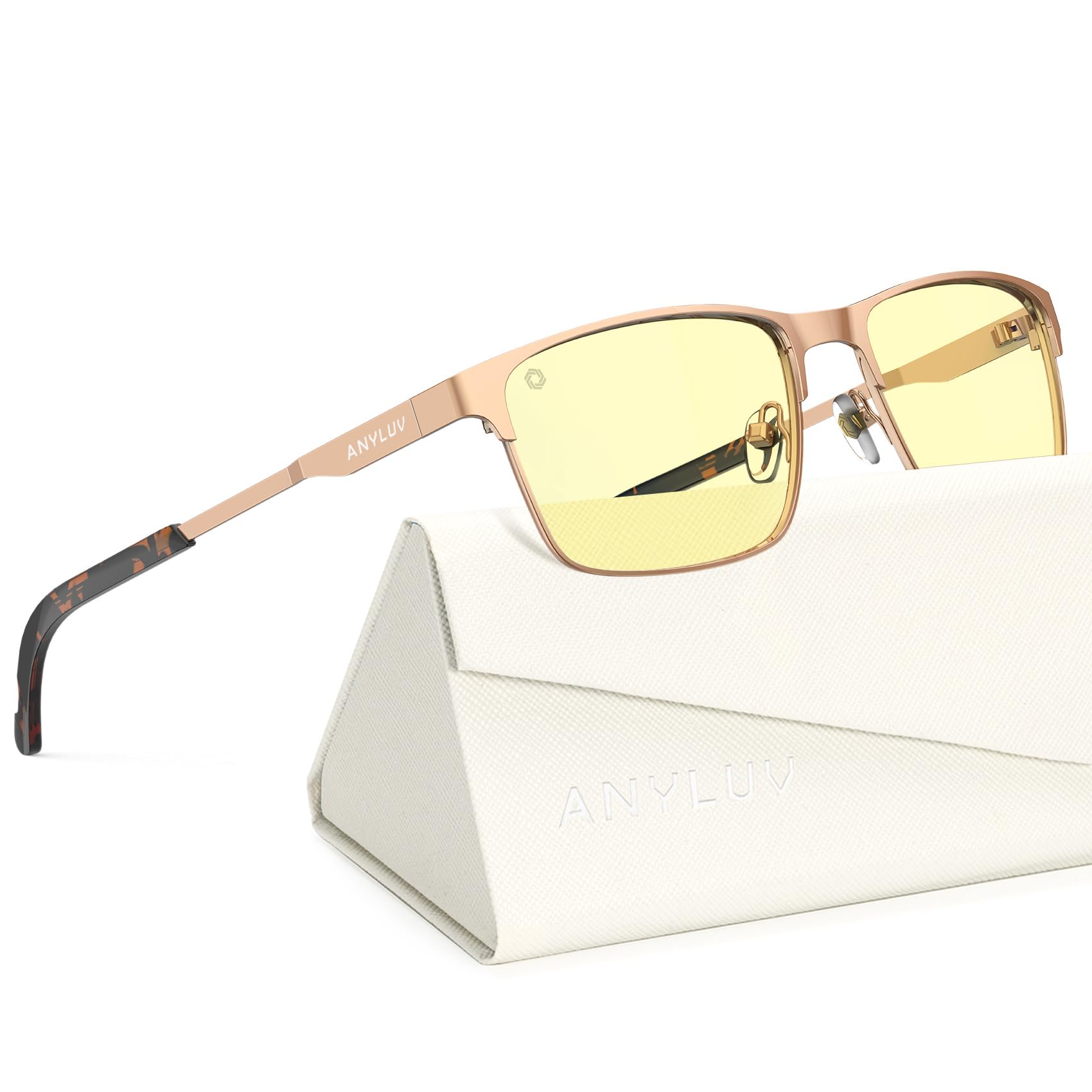 Foto 2 pulgar | Gafas De Bloqueo De Luz Azul Anyluv Para Hombres/mujeres - Venta Internacional.
