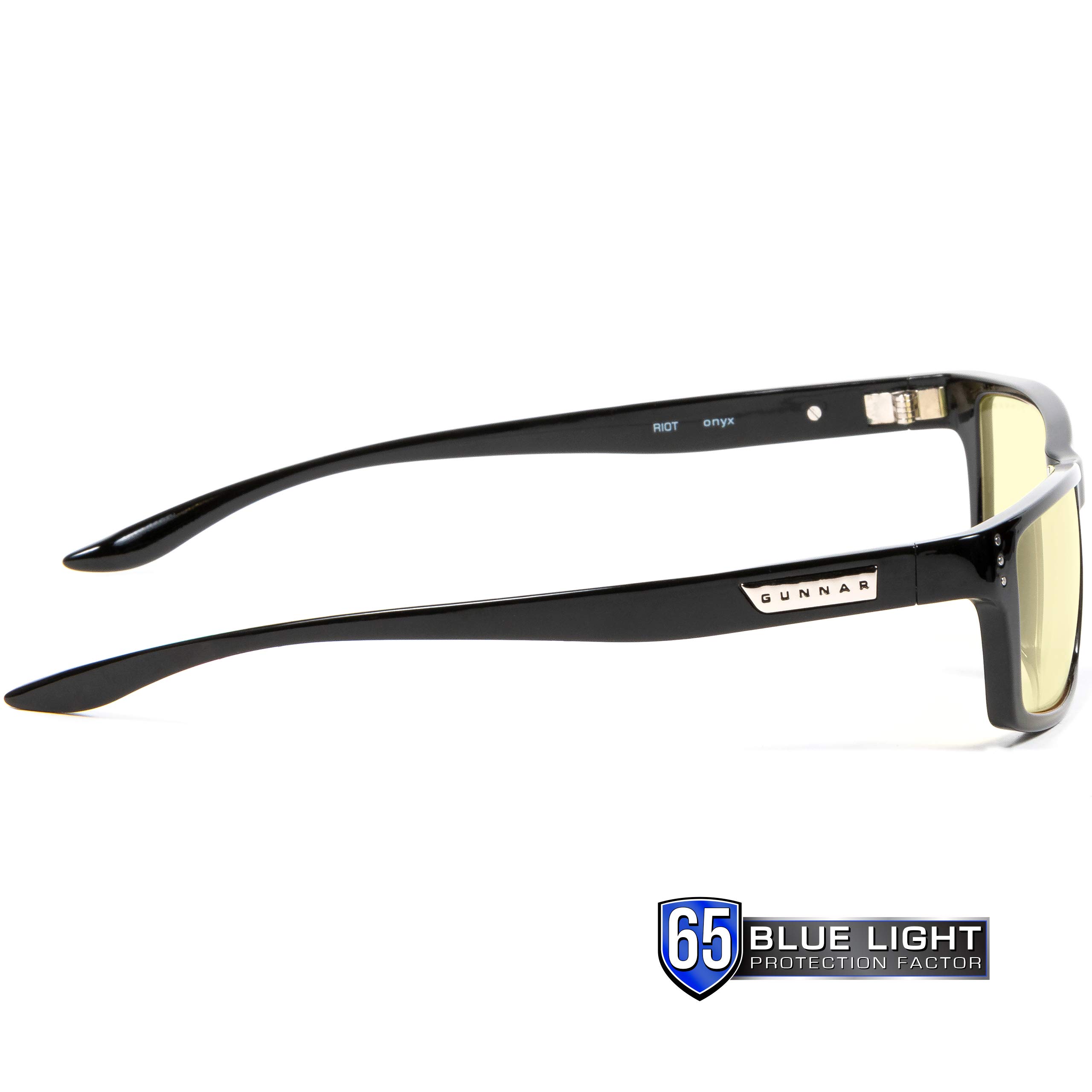 Foto 5 pulgar | Gafas Para Videojuegos Gunnar Riot Amber Tinted Para Hombre Y Mujer - Venta Internacional.