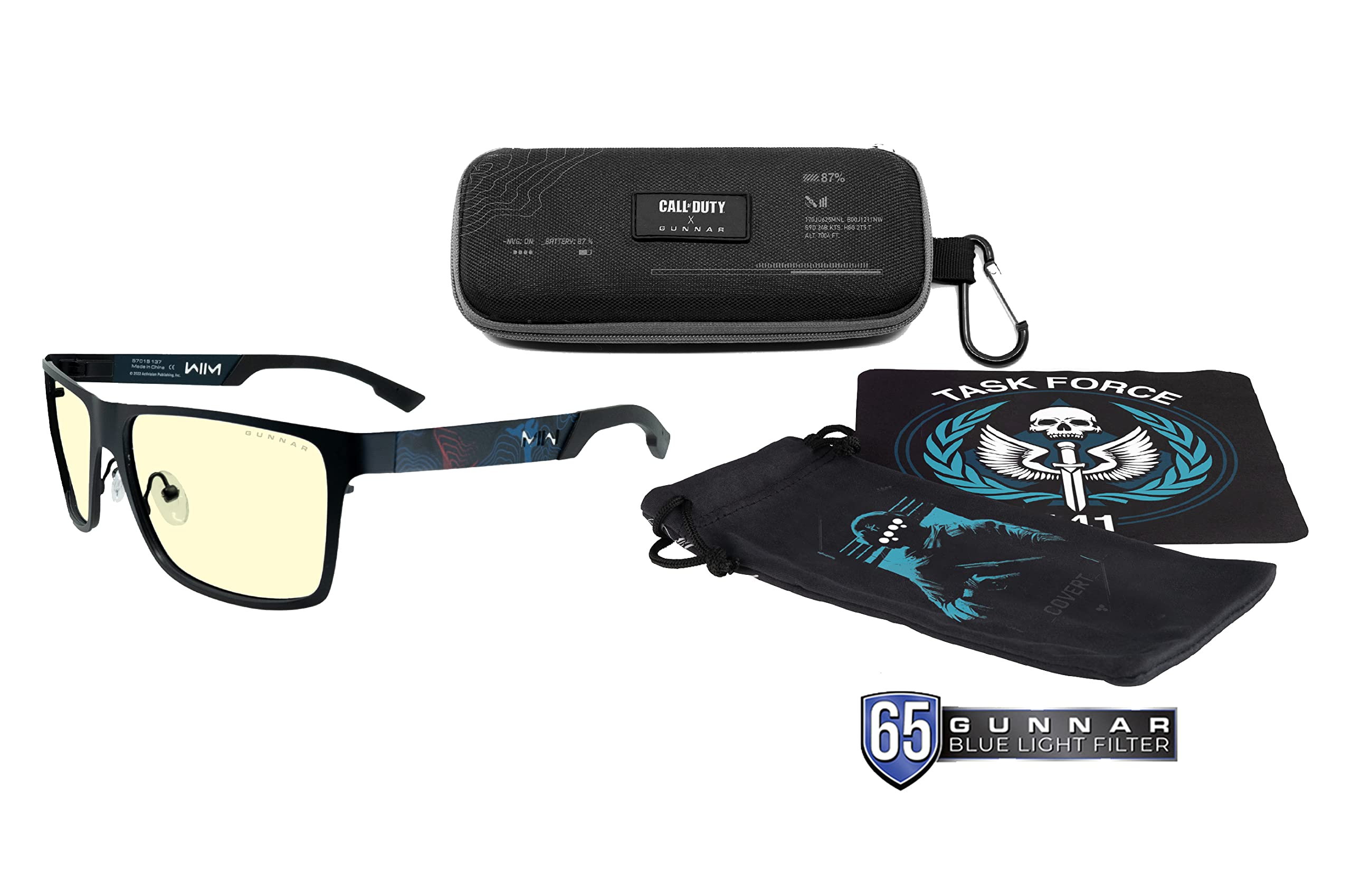 Foto 3 pulgar | Gafas Para Videojuegos Y Ordenador Gunnar Call Of Duty Covert - Venta Internacional.