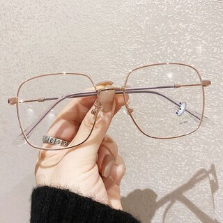Foto 3 | Gafas Para Bloquear La Luz Azul Homesogood Cuadradas De Metal De Gran Tamaño - Venta Internacional.