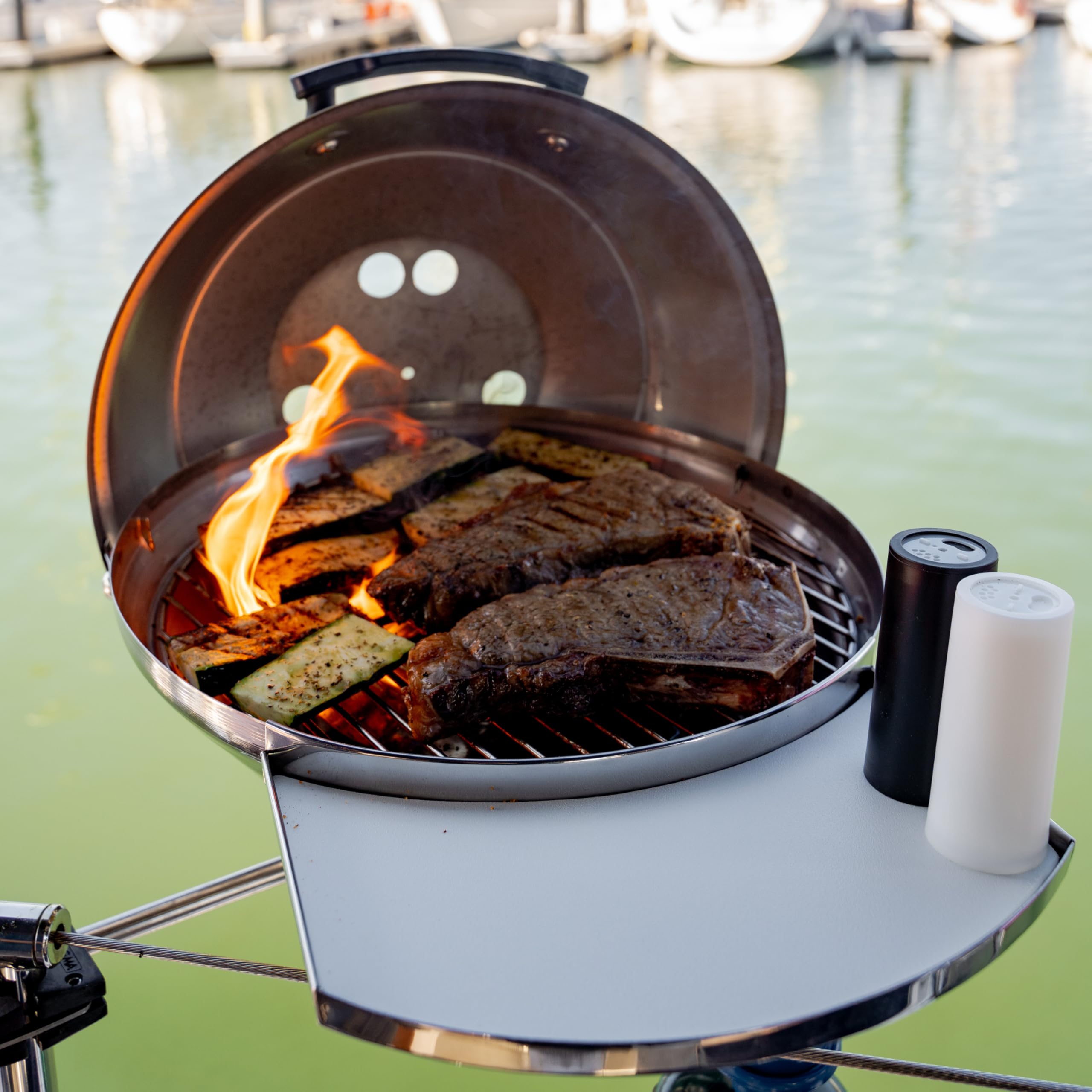 Foto 4 pulgar | Parrilla de Gas Magma A10-205 Marine Hervidor de Acero Inoxidable - Venta Internacional