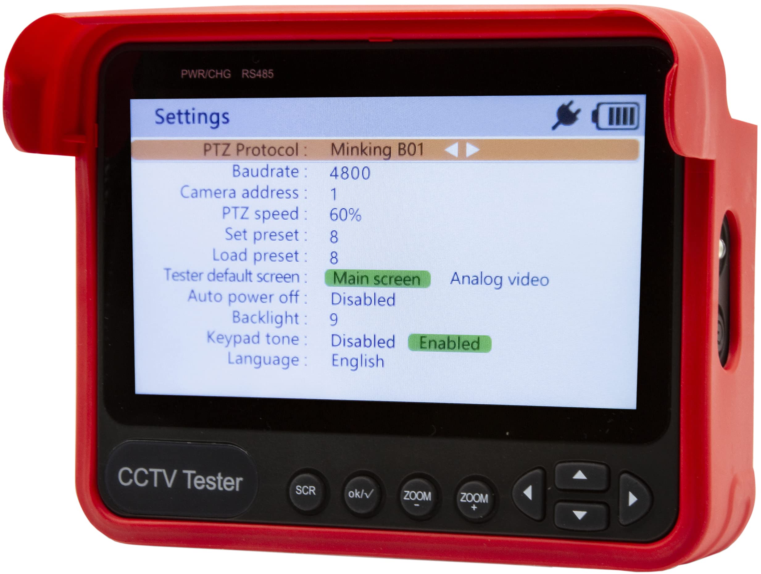 Probador De Cámara Triplett 8064 Camview Analog Rugged Hd - Venta Internacional.