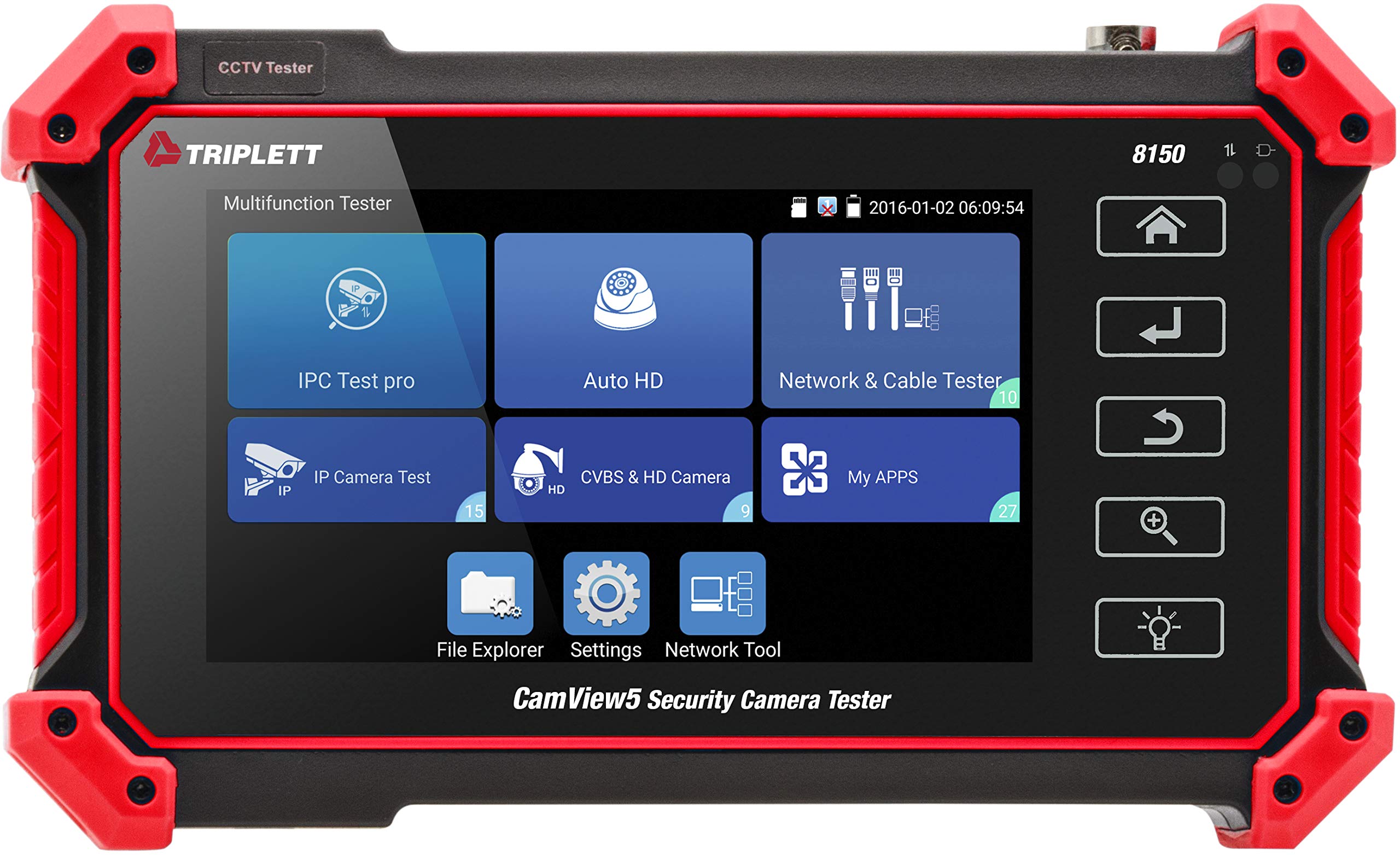 Probador De Cámaras De Seguridad Cctv Triplett 8150 Camview Ip Pro 5 - Venta Internacional.