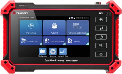 Foto 1 | Probador De Cámaras De Seguridad Cctv Triplett 8150 Camview Ip Pro 5 - Venta Internacional.