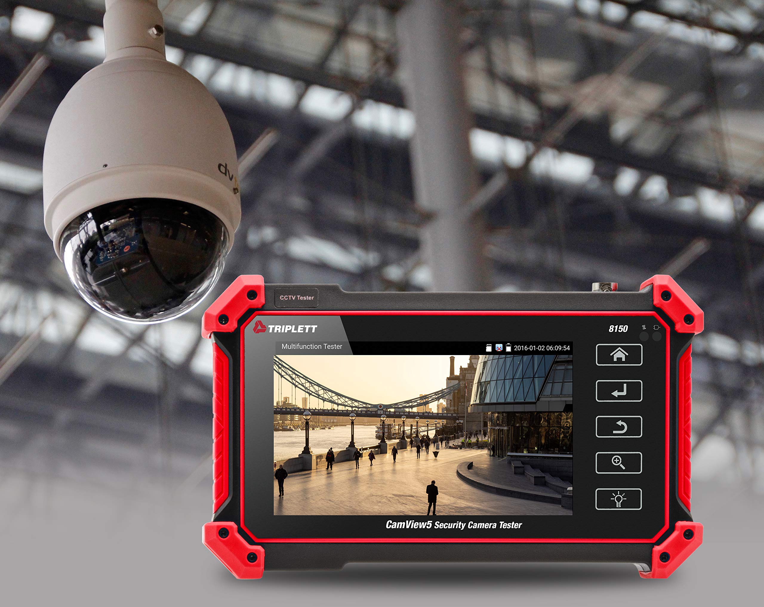 Foto 5 pulgar | Probador De Cámaras De Seguridad Cctv Triplett 8150 Camview Ip Pro 5 - Venta Internacional.