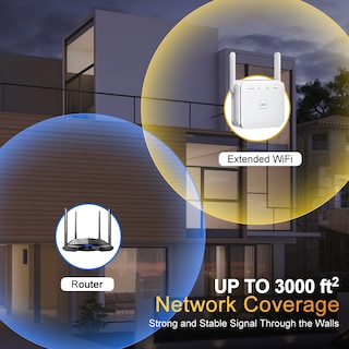 Foto 2 | Venta Internacional-repetidor Wifi De 5 Ghz, Extensor Wifi Inalámbrico, Amplific