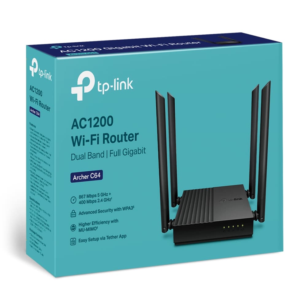 Foto 5 pulgar | Router Tp Link Negro Doble Banda