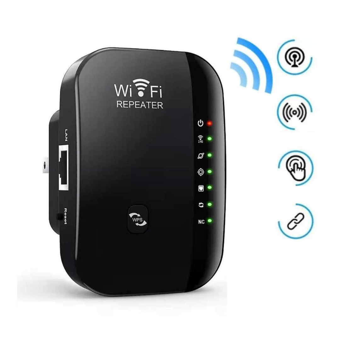 Repetidor Wifi Gran Alcance Con Entrada Ethernet