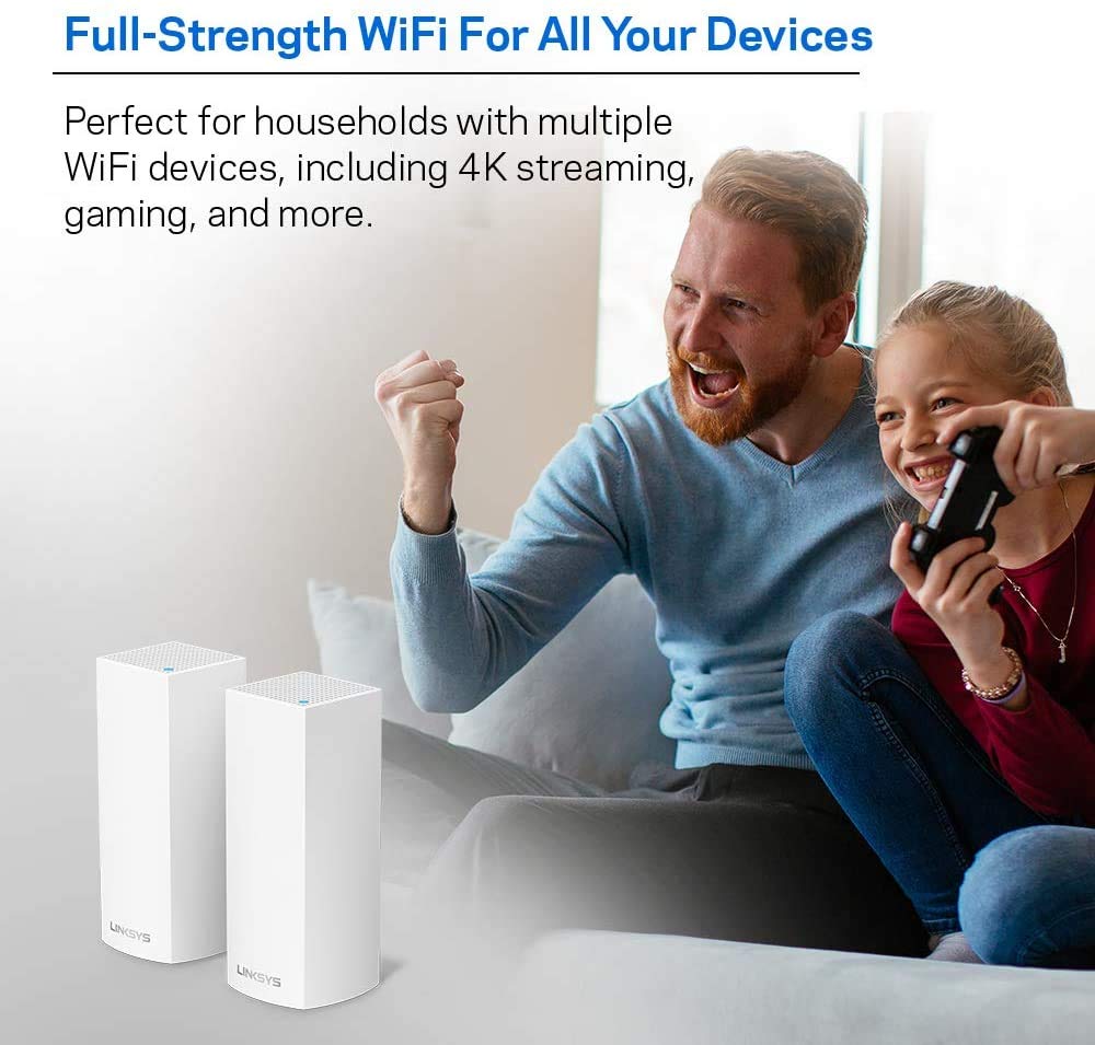 Foto 7 | Sistema Wifi Linksys Velop Mesh Ac2200 De 2,2 Gbps Whw0302 - Venta Internacional.