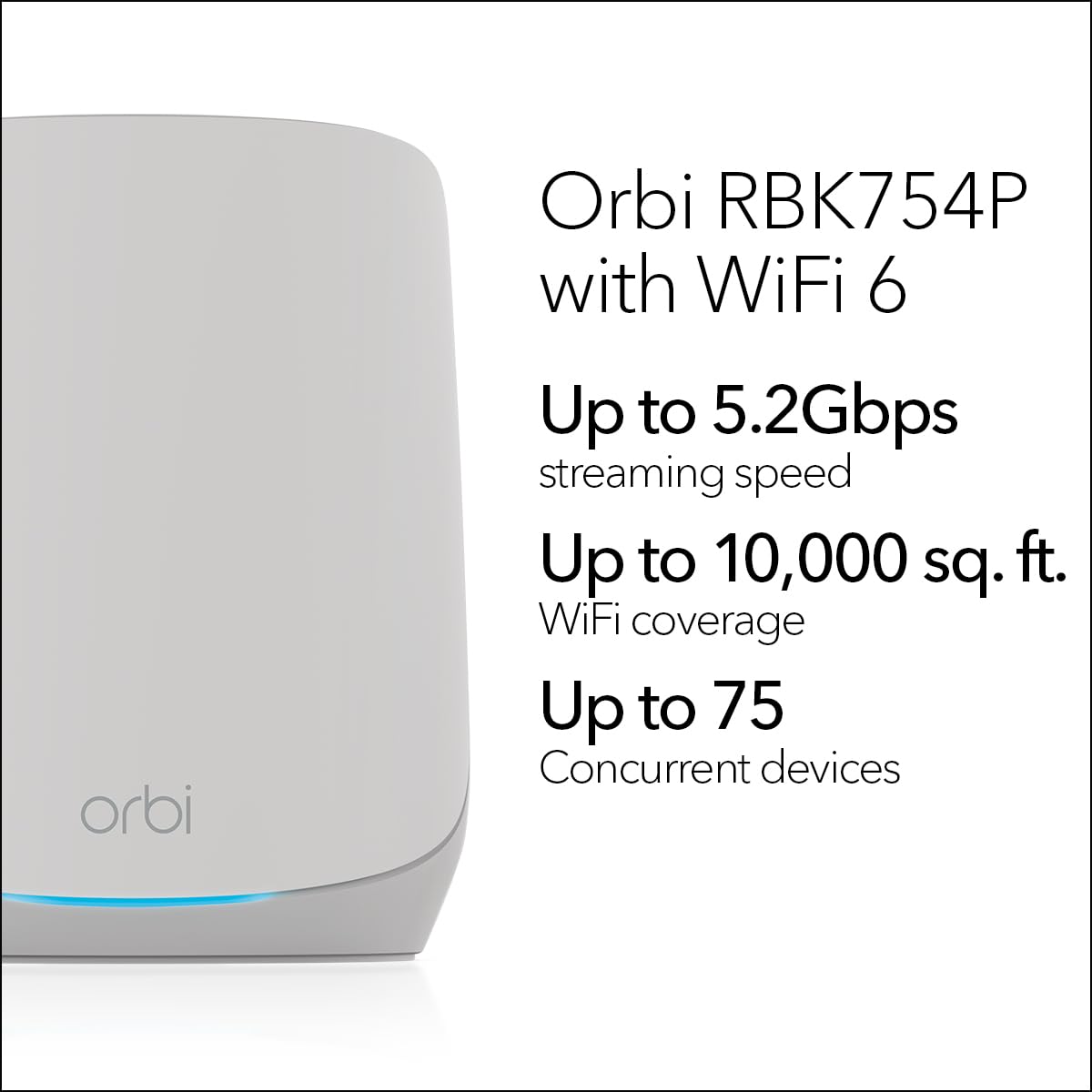 Foto 3 pulgar | Sistema de Red Wifi 6 Mesh Netgear Orbi RBK754P AX5200 - Venta Internacional