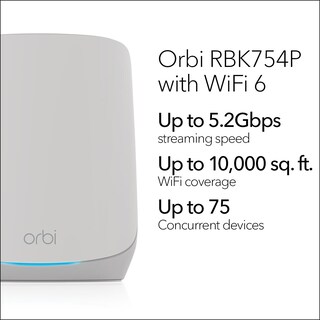 Foto 2 | Sistema de Red Wifi 6 Mesh Netgear Orbi RBK754P AX5200 - Venta Internacional