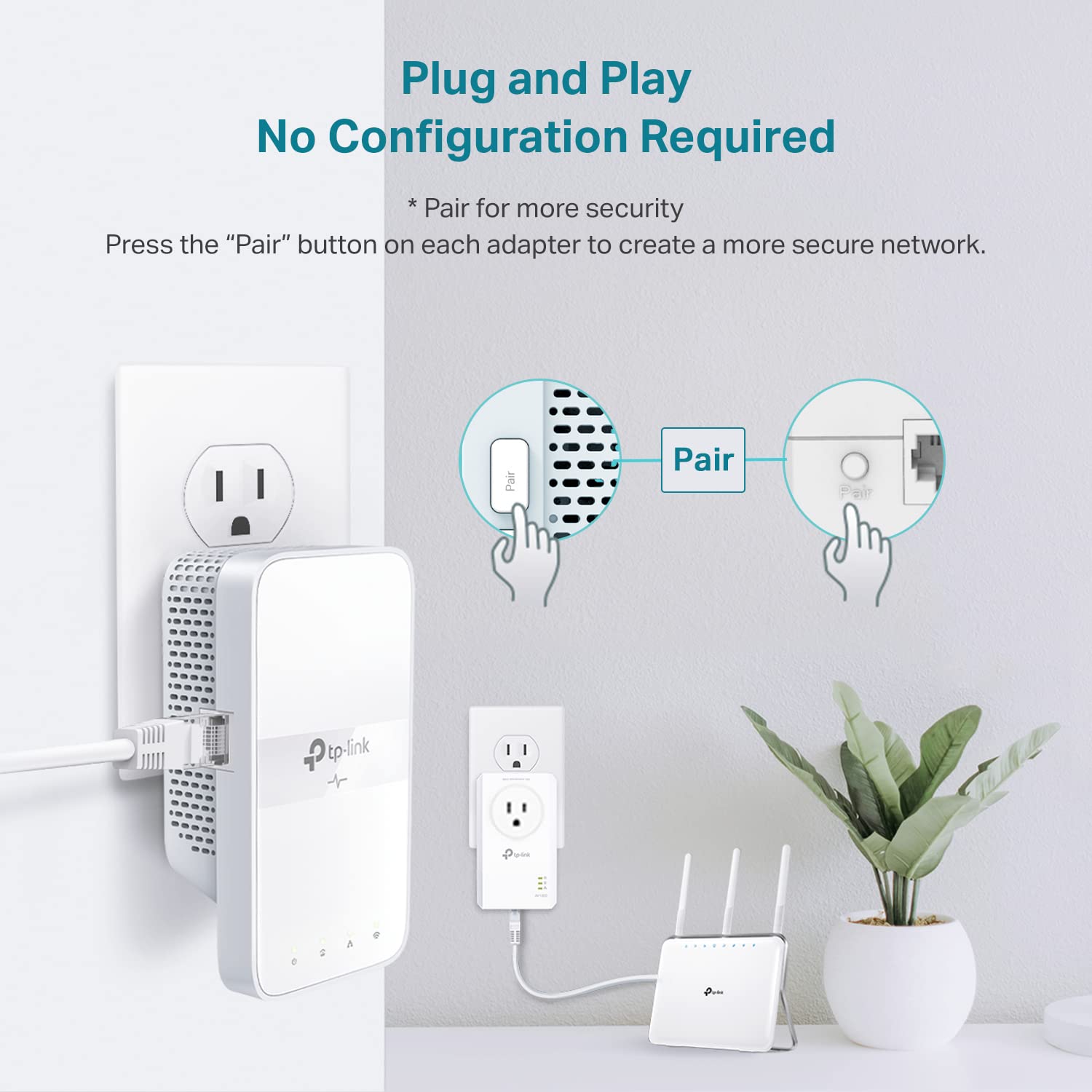 Foto 4 pulgar | Extensor Wifi Powerline Tp-link Tl-wpa7617kit Av1000 - Venta Internacional.