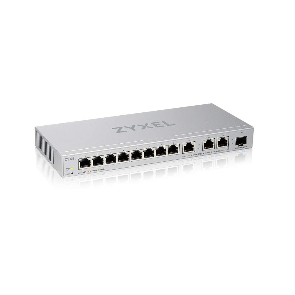Foto 1 | Conmutador Zyxel XGS1250-12 Multi-Gigabit Ethernet de 12 Puertos - Venta Internacional