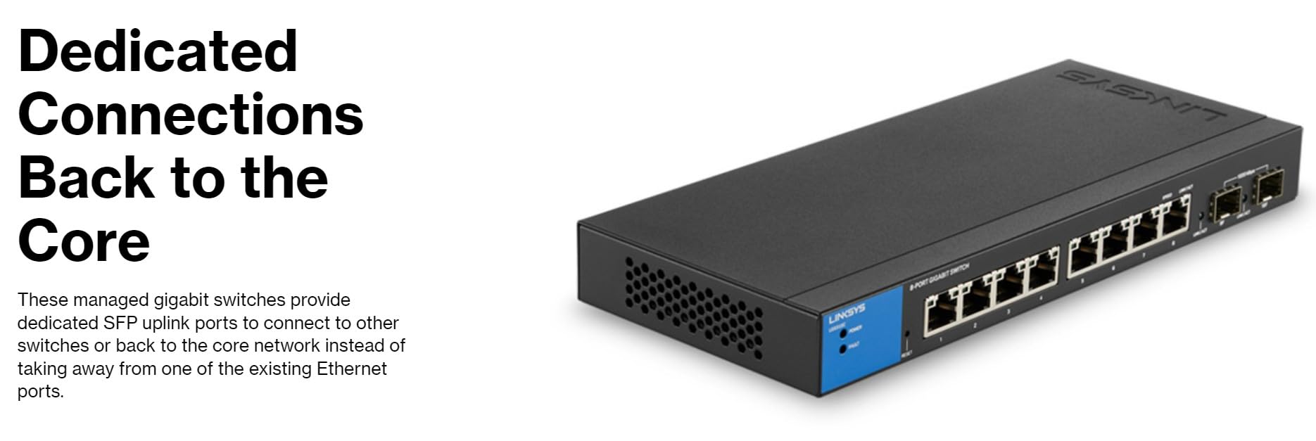 Foto 2 | Conmutador Linksys LGS328MPC Gestionado de 24 Puertos Gigabit Poe+ 410w - Venta Internacional