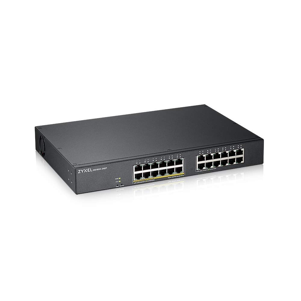 Conmutador Zyxel GS1900-24EP Gigabit Ethernet Poe+ de 24 Puertos - Venta Internacional