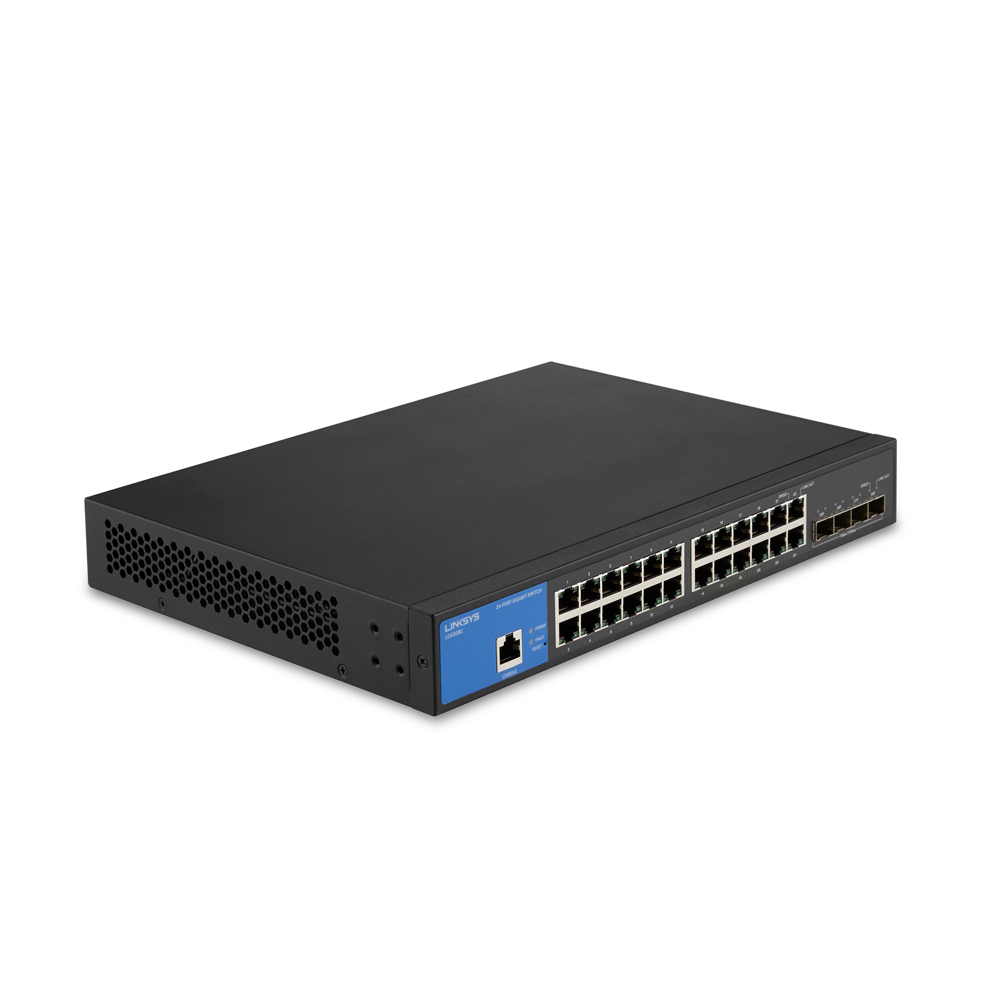 Foto 2 pulgar | Conmutador de Red Linksys LGS328C de 24 Puertos Gestionado por Gigabit - Venta Internacional