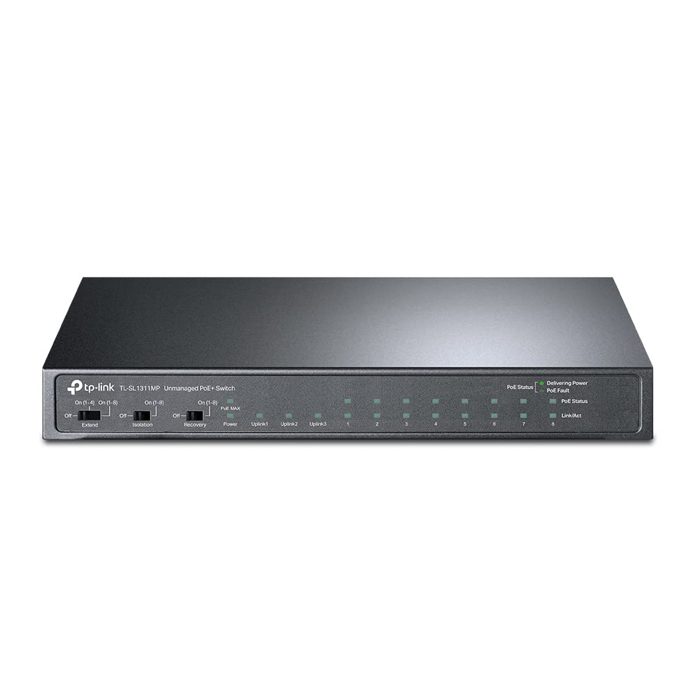 Foto 2 pulgar | Conmutador Ethernet Poe TP-Link TL-SL1311MP de 8 Puertos 10/100 Mbps - Venta Internacional