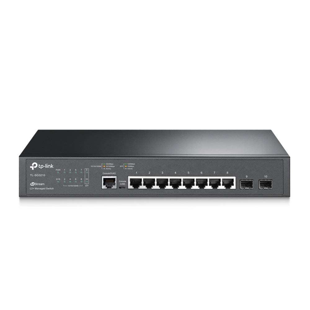 Foto 2 pulgar | Conmutador Gigabit TP-Link TL-SG3210 V3 de 8 Puertos con 2 Ranuras SFP - Venta Internacional