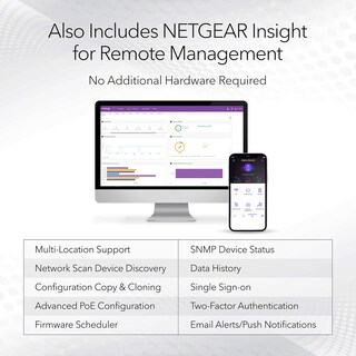 Foto 4 | Conmutador Netgear GS724TP PoE+ Gigabit Ethernet de 26 Puertos - Venta Internacional
