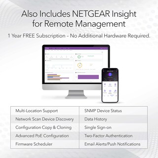 Foto 4 | Conmutador Netgear Poe Gigabit Ethernet Smart GS728TXP de 28 Puertos - Venta Internacional