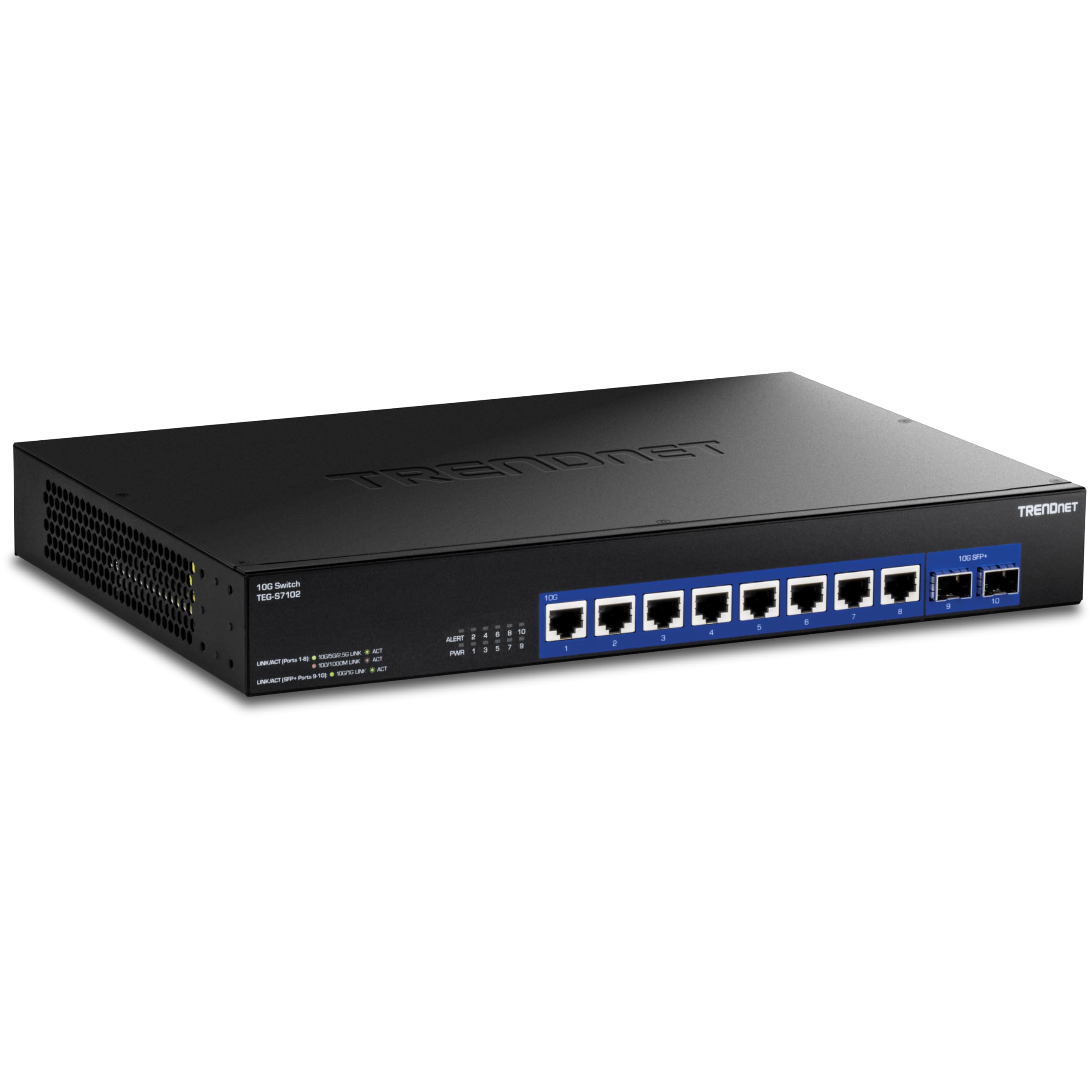 Foto 2 pulgar | Conmutador Trendnet TEG-S7102 de 10 Puertos 10G con 8 RJ-45 y 2 SFP+ - Venta Internacional