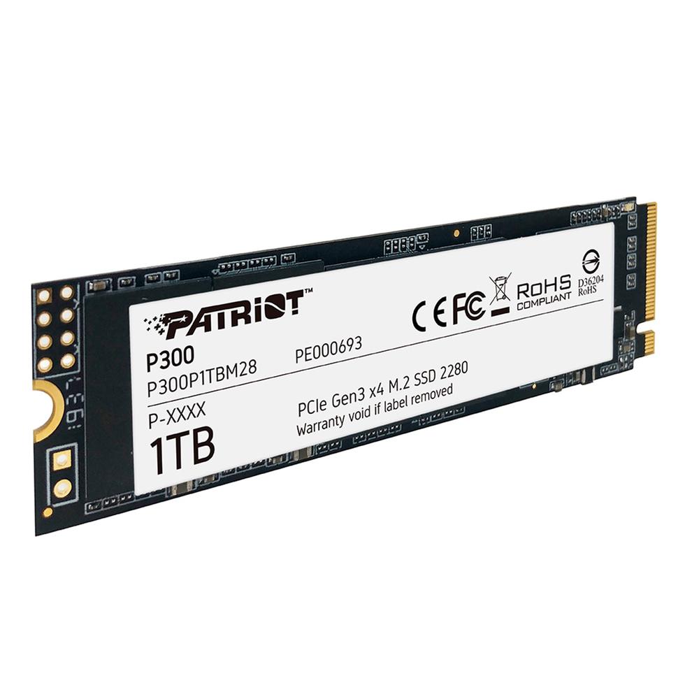 Foto 6 pulgar | Unidad De Estado Solido Ssd M.2 1tb Patriot P300 Nvme Pcie 3.0 2100/1650 Mb/s P300p1tbm28