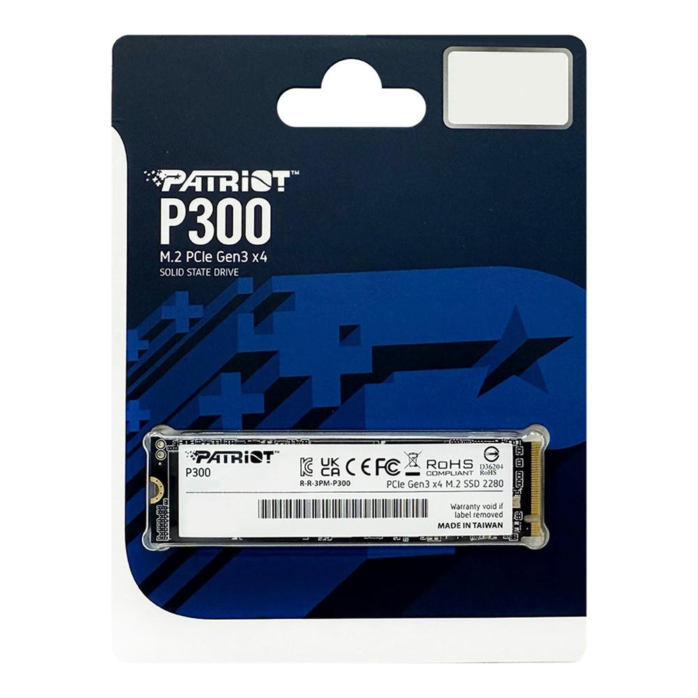 Foto 7 pulgar | Unidad De Estado Solido Ssd M.2 1tb Patriot P300 Nvme Pcie 3.0 2100/1650 Mb/s P300p1tbm28