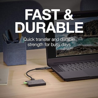Foto 5 | Ssd Seagate Ultra Touch 1tb Portátil Externo Negro Usb-c - Venta Internacional.