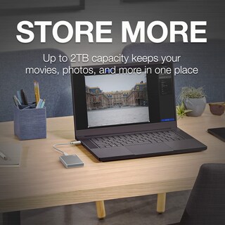 Foto 3 | SSD externo portátil Seagate One Touch SSD de 1 TB- Venta Internacional
