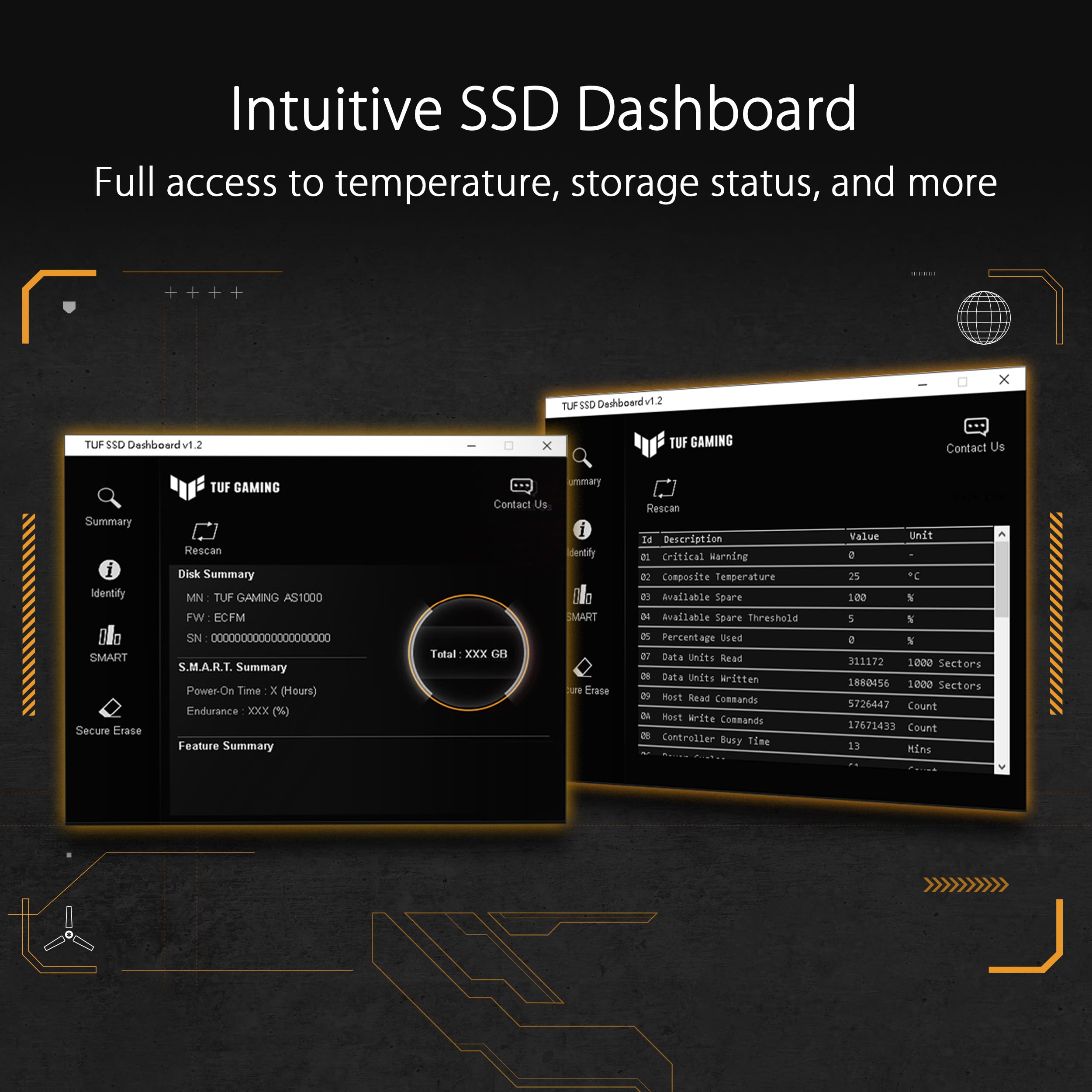 Foto 7 pulgar | Ssd Asus Tuf Gaming As1000 De 1 Tb Usb-c 3.2 Gen 2x1 - Venta Internacional.