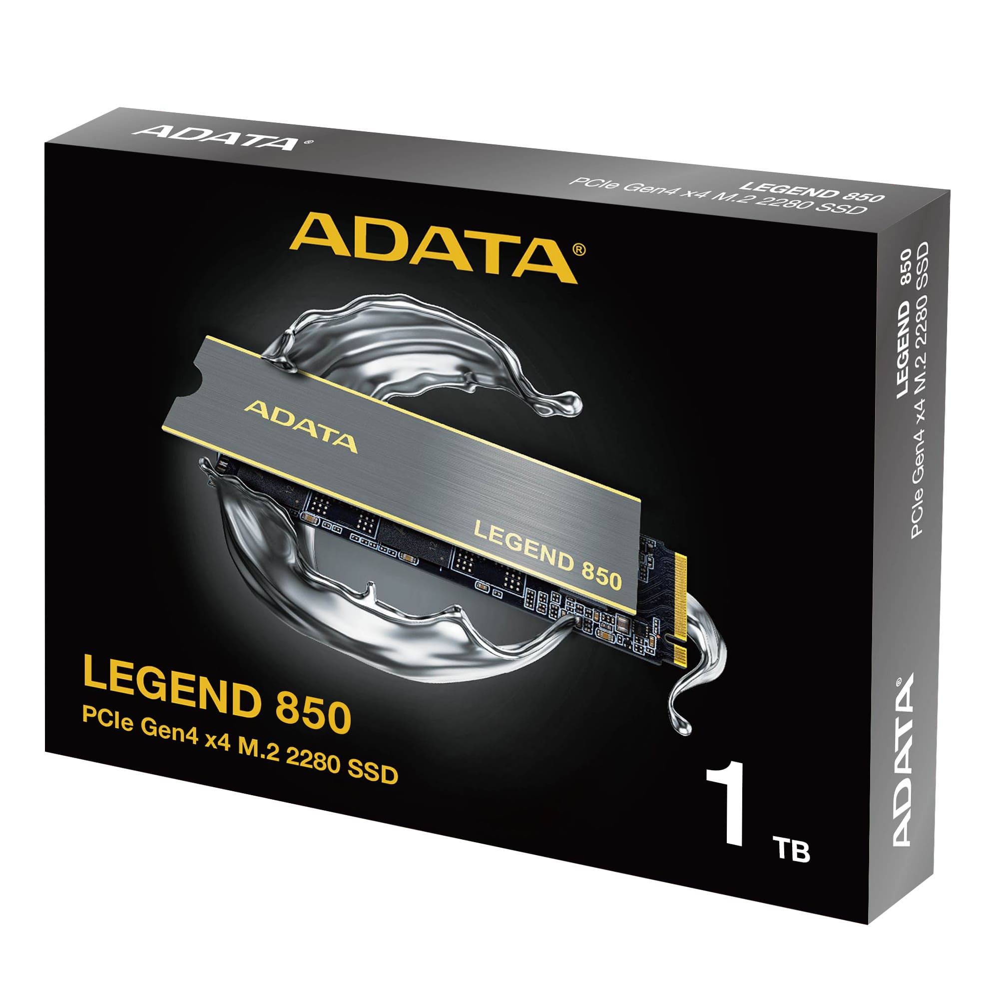 Foto 4 pulgar | Unidad De Estado Sólido Adata Legend 850 De 1 Tb, M2 2280, Nvme Pcie Gen 4x4, 5000/4500 Mb/s