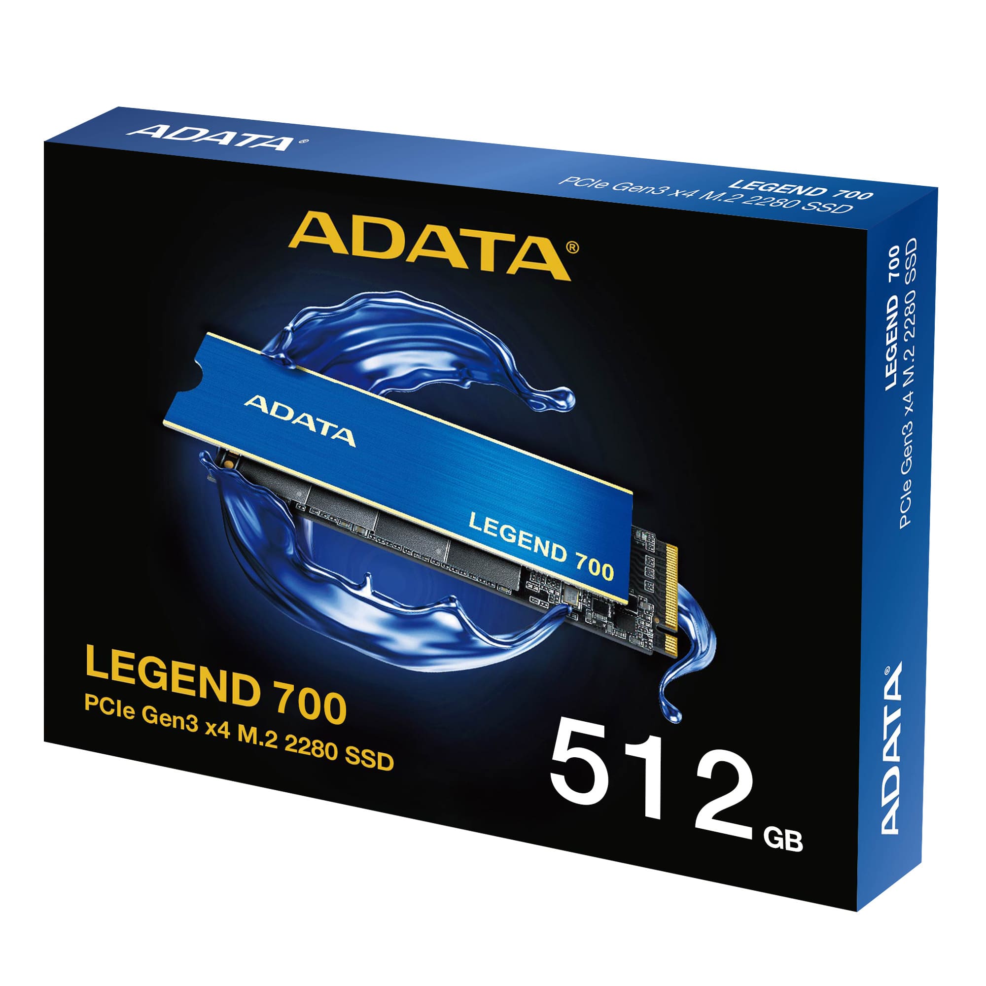 Foto 4 pulgar | Unidad De Estado Sólido Adata Legend 700 De 512 Gb, M2 2280, Nvme Pcie Gen 3x4, 2000/1600 Mb/s
