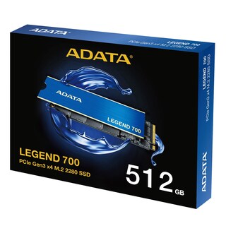 Foto 3 | Unidad De Estado Sólido Adata Legend 700 De 512 Gb, M2 2280, Nvme Pcie Gen 3x4, 2000/1600 Mb/s