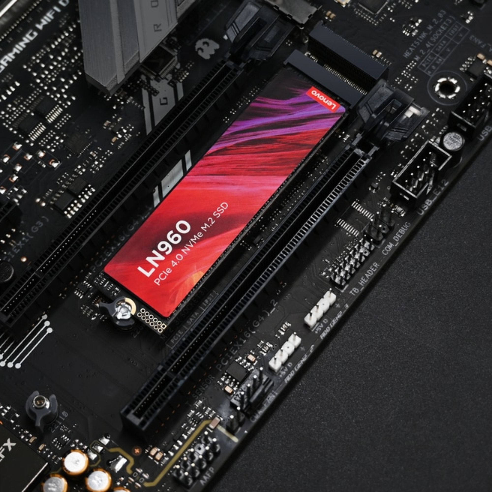 Foto 4 pulgar | Unidad De Estado Sólido Lenovo Ln960 De 512 Gb, M2 2280, Nvme Pcie Gen 4x4, 7400/6500 Mb/s