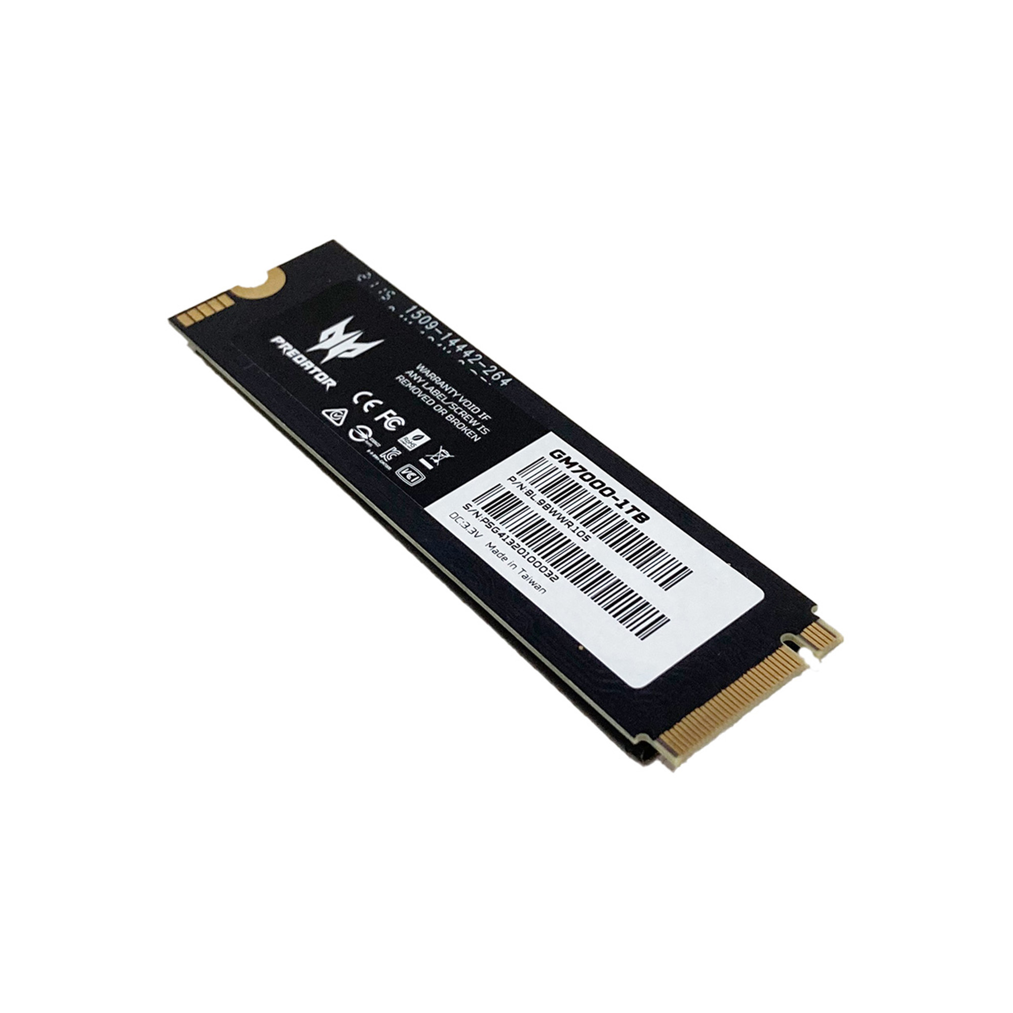 Foto 3 pulgar | Unidad De Estado Sólido Predator Gm7000 De 1 Tb, M2 2280, Nvme Pcie Gen 4x4, 7400/6700 Mb/s