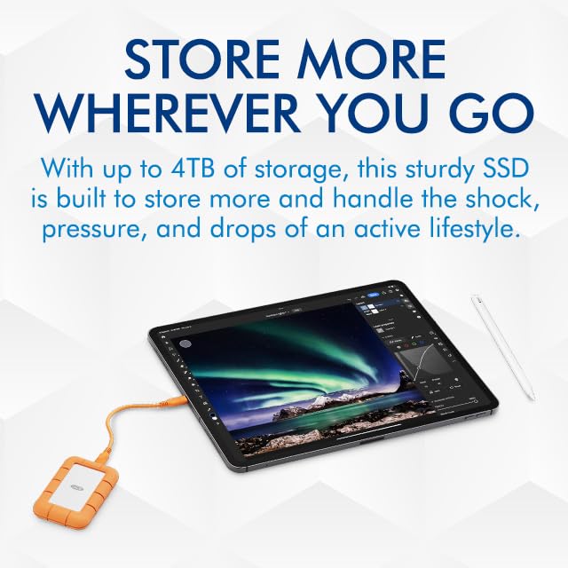 Foto 8 pulgar | Unidad De Estado Sólido Lacie Rugged Mini Ssd De 1 Tb Usb 3.2 Gen 2x2 - Venta Internacional.