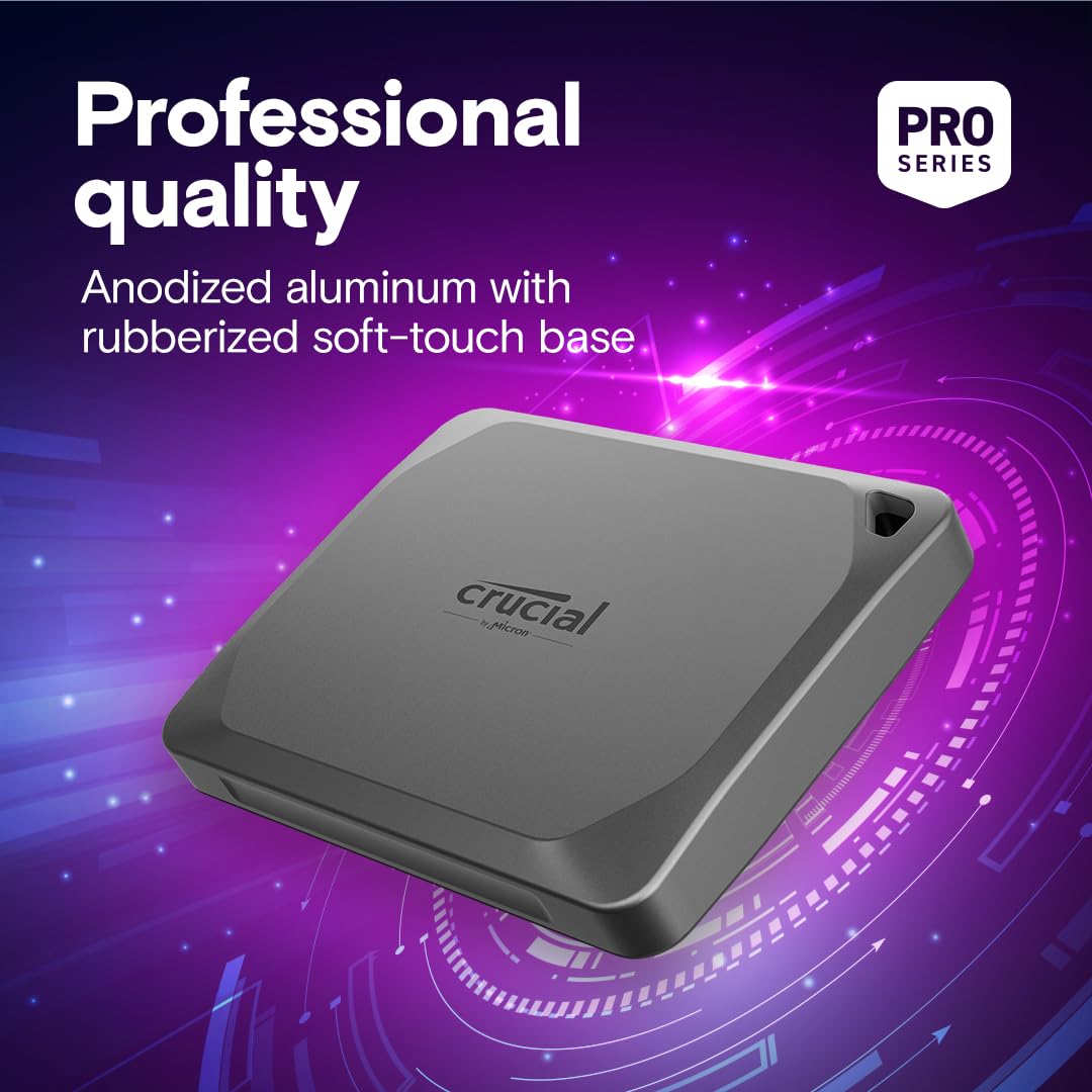 Foto 7 pulgar | Ssd Portátil Crucial X9 Pro De 1 Tb Usb 3.2 Para Pc Y Mac - Ip55 - Venta Internacional.