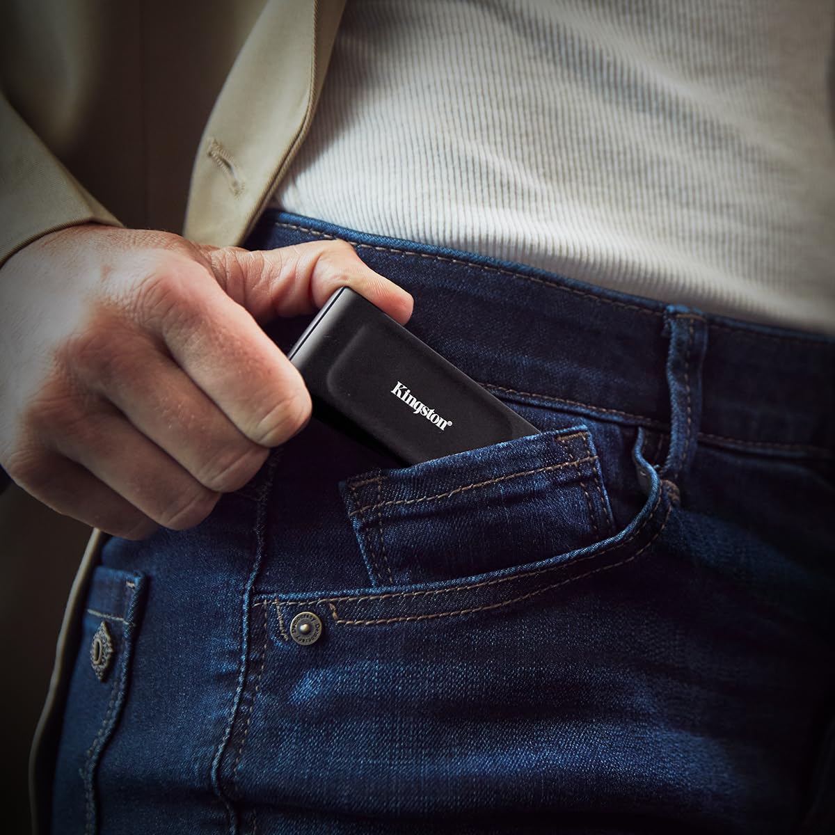 Foto 6 | Unidad De Estado Sólido Externa Kingston Xs1000 1tb Usb 3.2 - Venta Internacional.