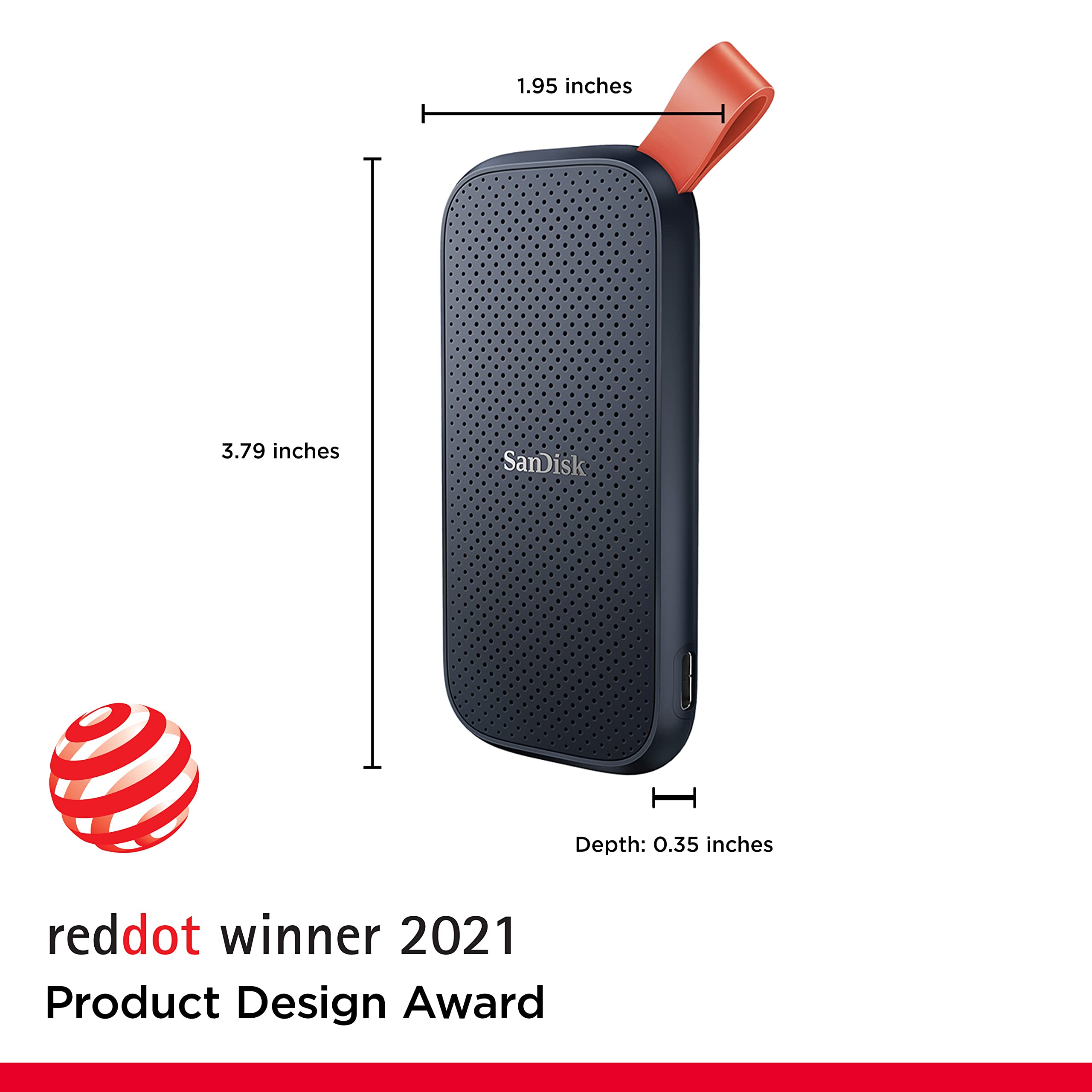 Foto 3 pulgar | Ssd Portátil Sandisk 2 Tb Usb-c 3.2 Gen 2 De Hasta 800 Mb/s - Venta Internacional.