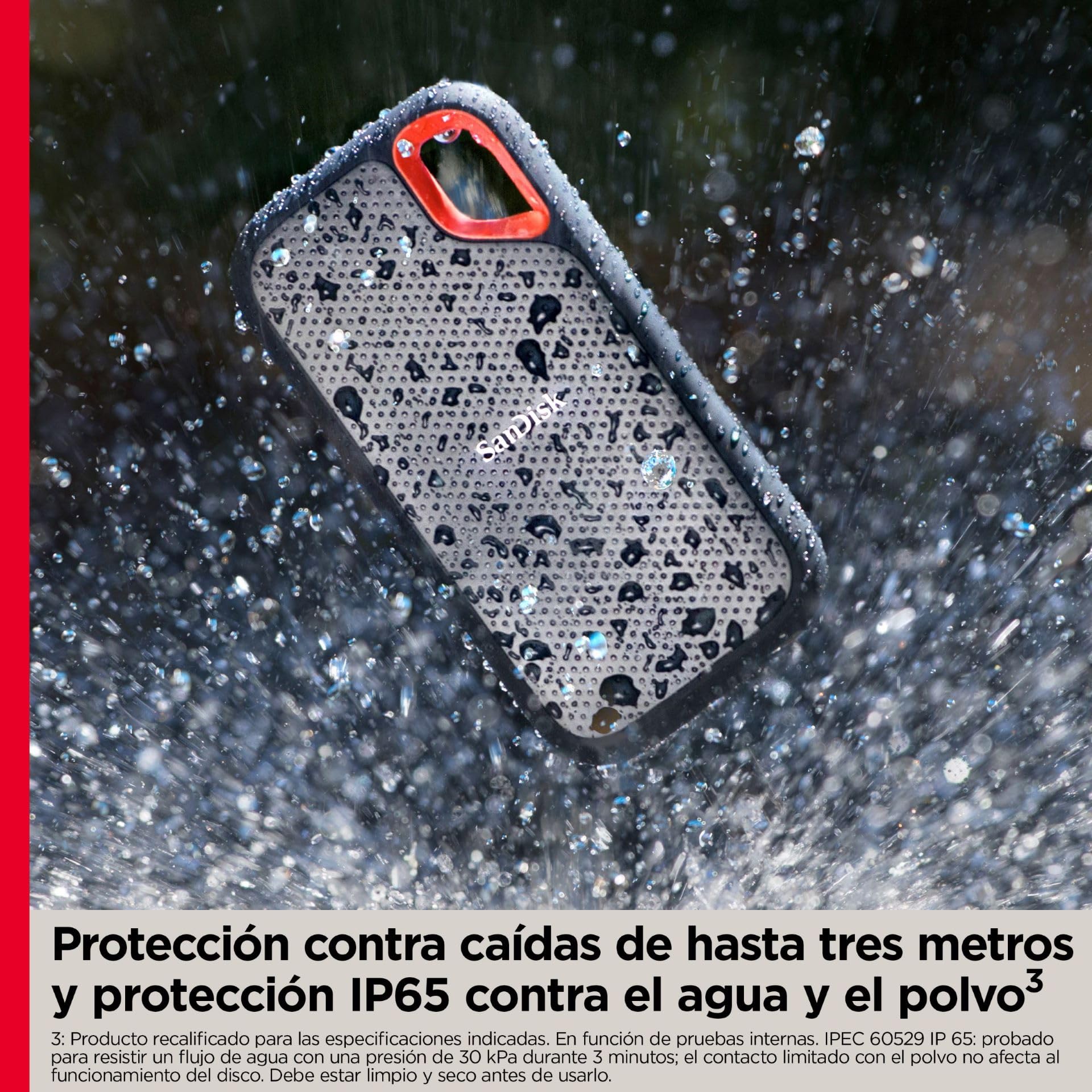 Foto 5 pulgar | Unidad de Estado Sólido Externa SanDisk Extreme 500 GB SSD - Venta Internacional