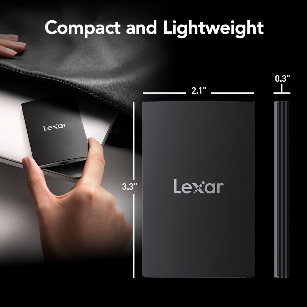 Foto 4 pulgar | Ssd Portátil Lexar Sl500 De 1 Tb Usb 3.2 Gen 2x2 Tipo C - Venta Internacional.