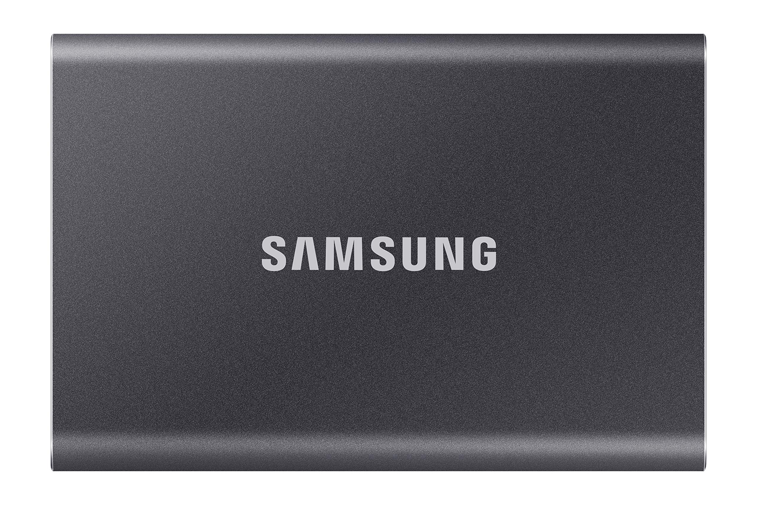 Foto 2 pulgar | Ssd Samsung T7 Portátil Usb 3.2 Gen. 2 De 1 Tb, Externo, Titanio - Venta Internacional.