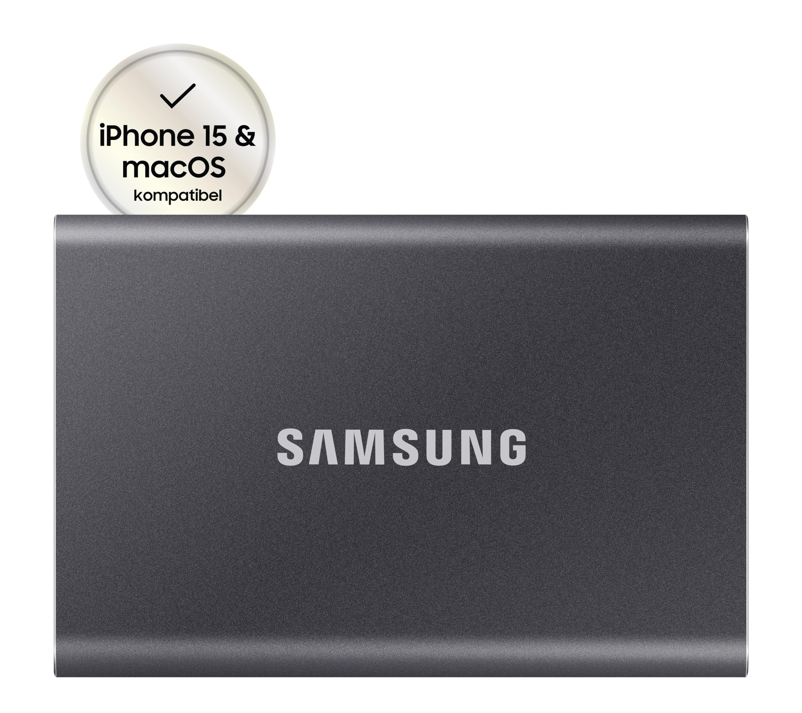 Foto 4 pulgar | Ssd Samsung T7 Portátil Usb 3.2 Gen. 2 De 1 Tb, Externo, Titanio - Venta Internacional.