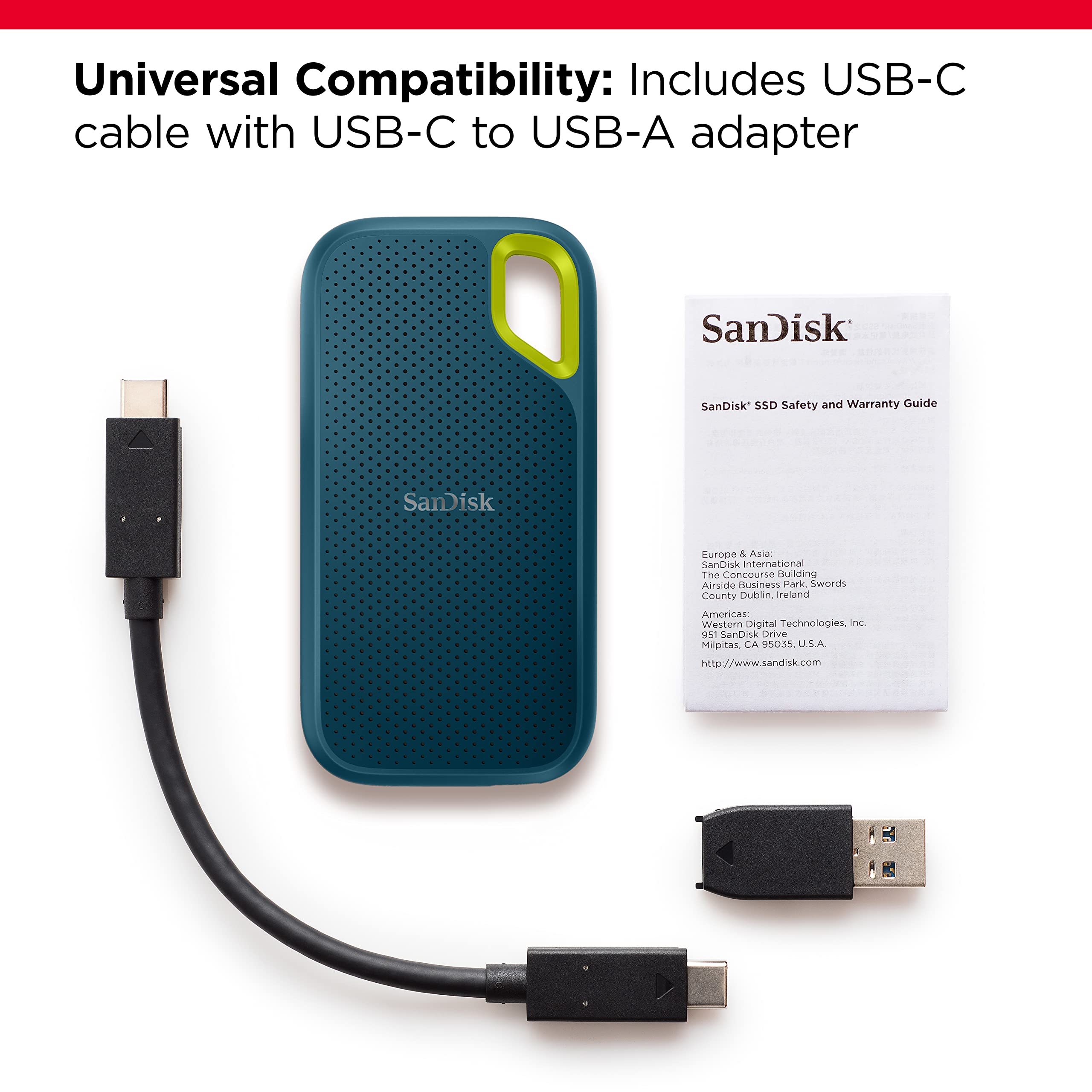 Foto 4 pulgar | Unidad de Estado Sólido Externa SanDisk Extreme 2 TB USB 3.2 - Venta Internacional