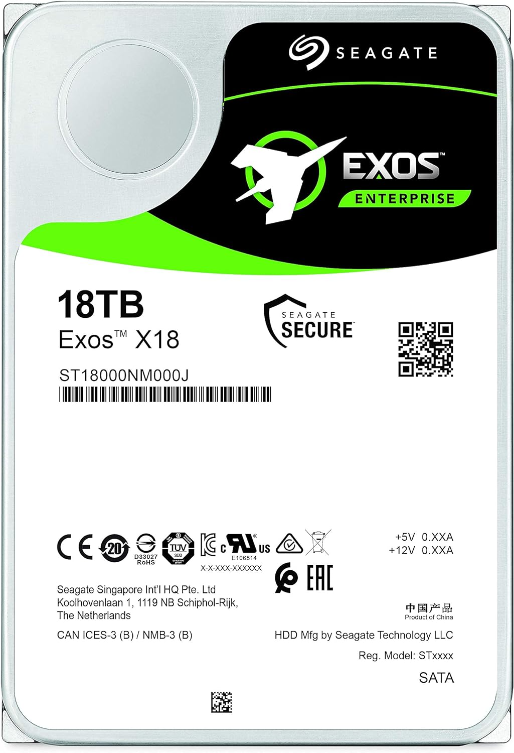 Foto 3 pulgar | Disco Solido Seagate Nuevo 16tb 3.5 Exos X18