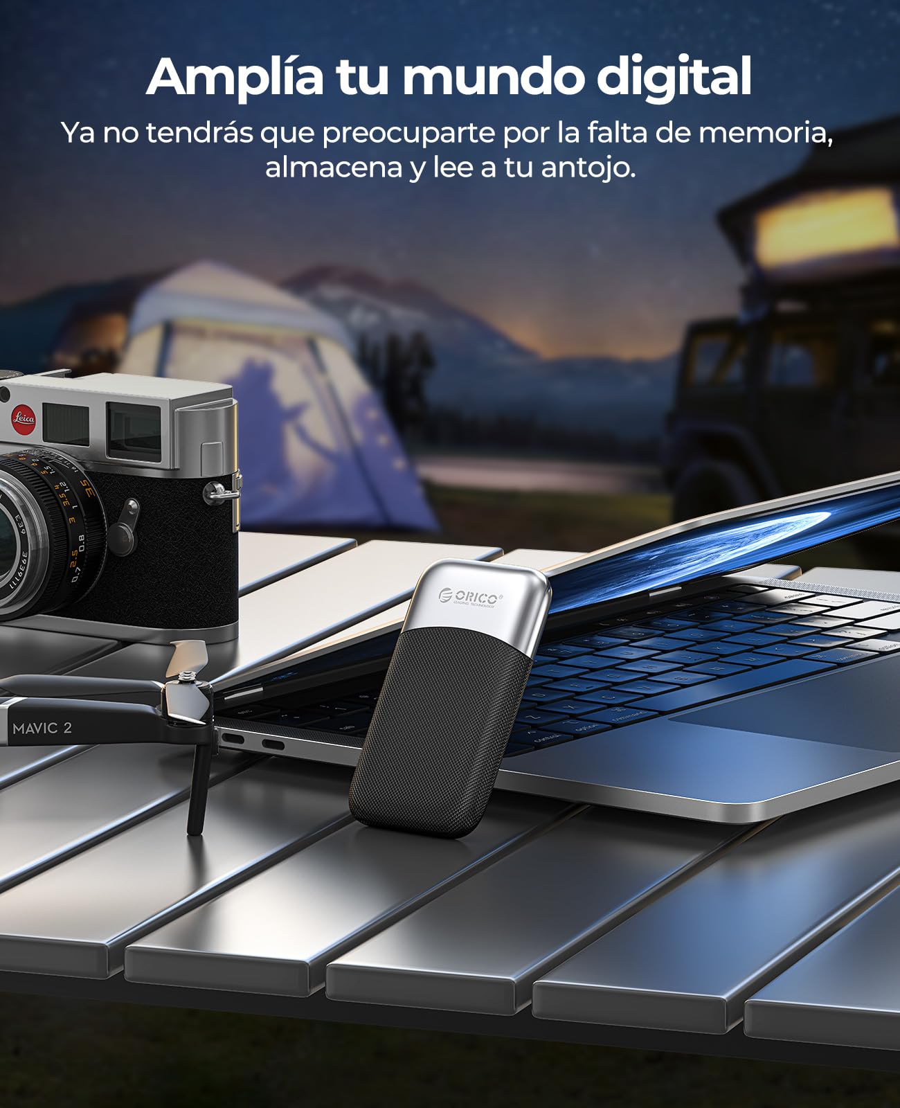 Foto 5 pulgar | Ssd Externo Orico M20 Usb 3.2 Gen 2x2 De 2 Tb De Hasta 2000 Mb/s - Venta Internacional.