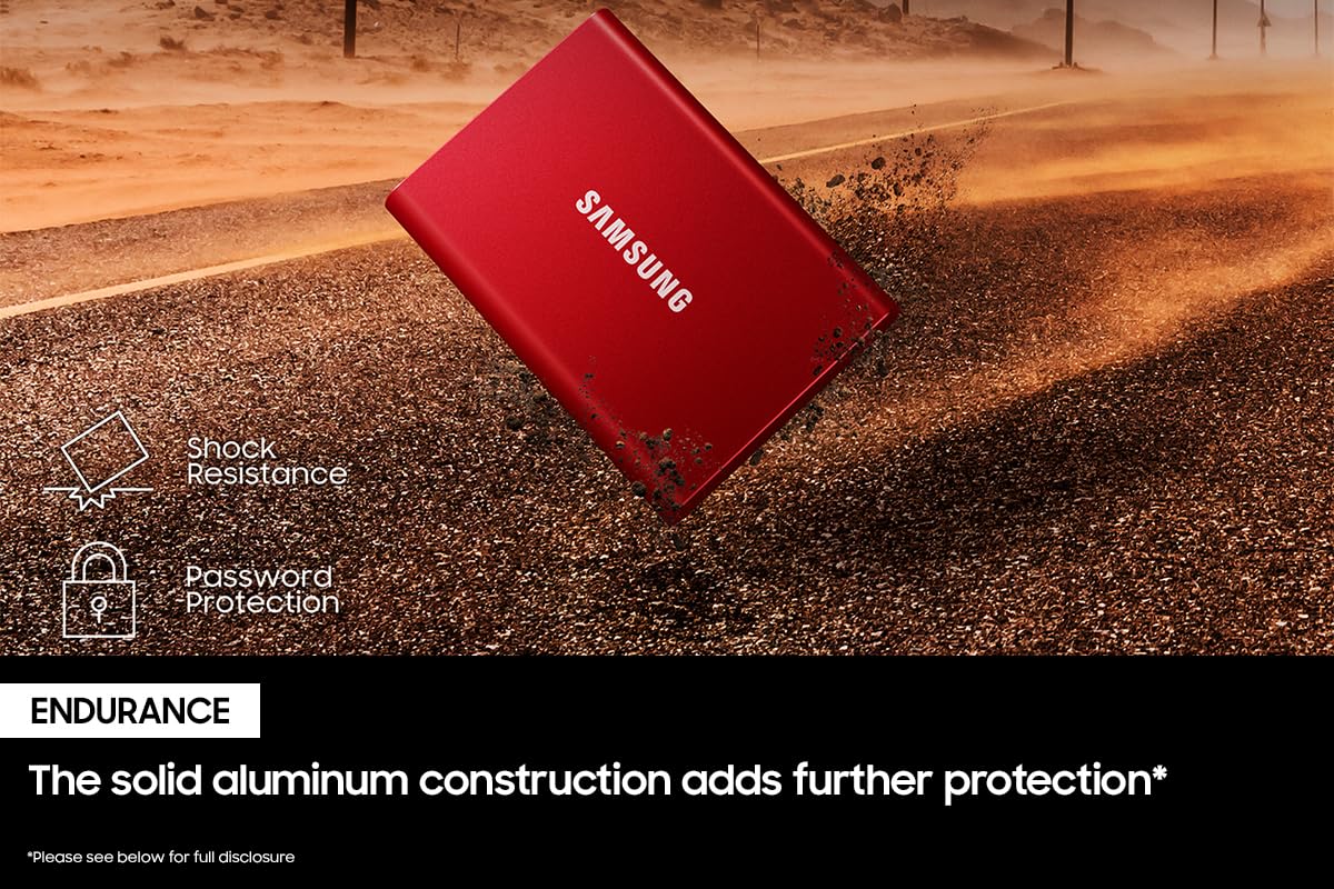 Foto 5 pulgar | Unidad De Estado Sólido Externa Samsung T7 Portable Ssd 500gb - Venta Internacional.