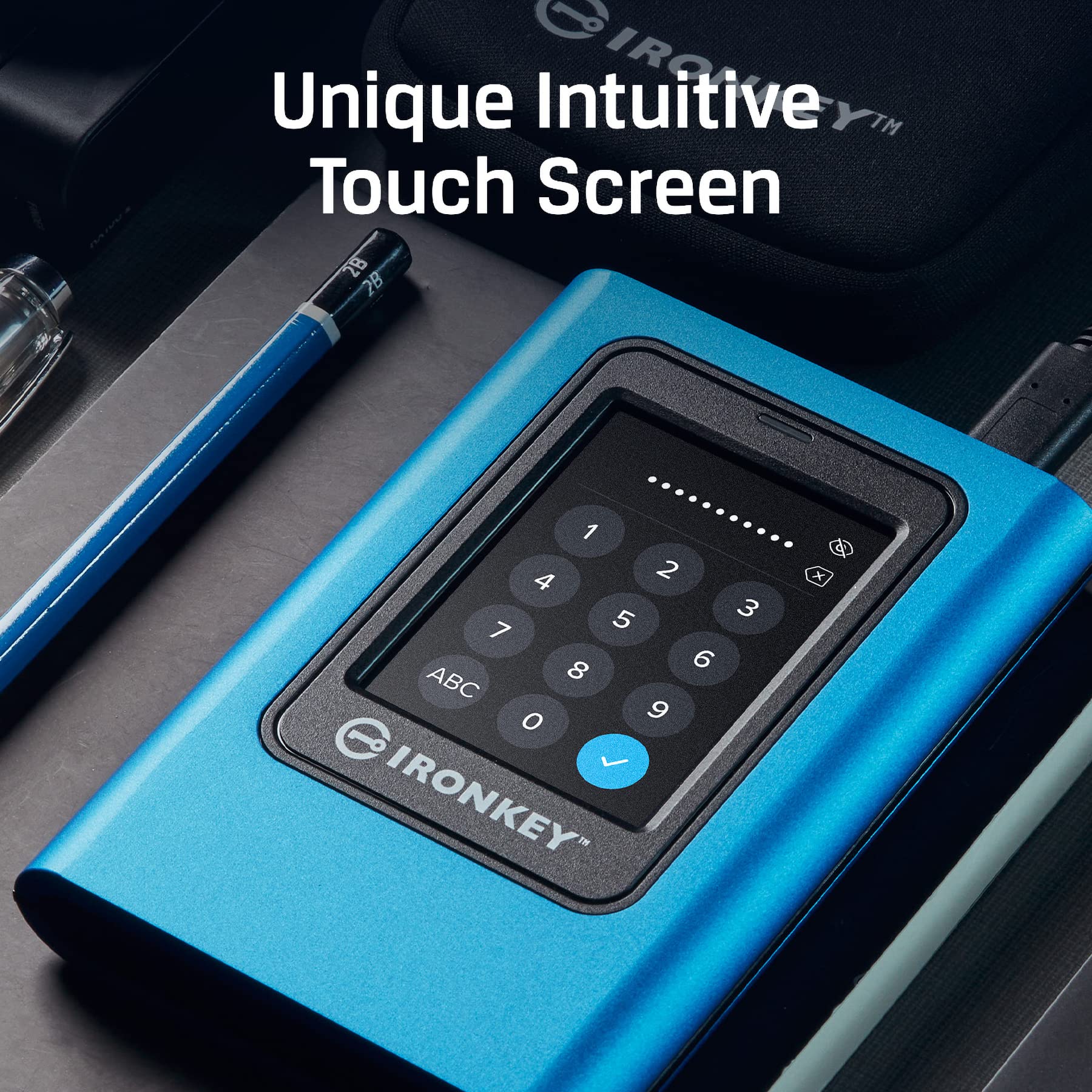 Foto 5 pulgar | Ssd Externo Kingston Ironkey Vault Privacy 80 960 Gb - Venta Internacional.